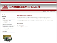 Tablet Screenshot of laborchemie.com